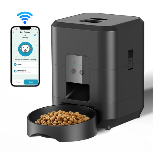 Automatic Smart Feeder-Keeps Your Pet Fed Even When Your're Away.