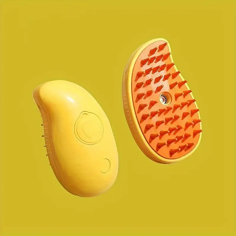 3-in-1 Cat Steamy Electric Pet Grooming Brush.